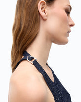 Top full strass con schiena scoperta - | Pinko