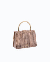 PINKO Galleria Mini Love Bag Top Handle handbag in leather - | Pinko