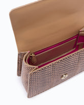 PINKO Galleria Mini Love Bag Top Handle handbag in leather - | Pinko