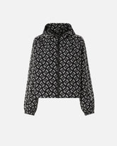 Chaqueta deportiva con logotipo Love Birds en toda la prenda - | Pinko