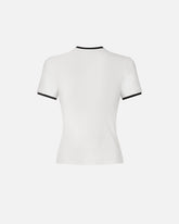 T-shirt con logo PINKO e Love Birds - Muticolor Nero-Bianco | Pinko
