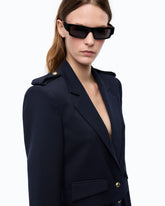 Giacca cropped con alamari - | Pinko