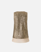 Canotta full paillettes - | Pinko