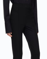 Skinny trousers in bi-stretch technical fabric - | Pinko
