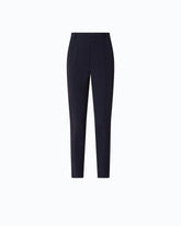 Skinny-fit trousers in two-way stretch fabric - | Pinko