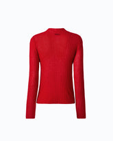 Maglia leggera a coste - | Pinko
