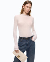 Maglia leggera a coste - | Pinko