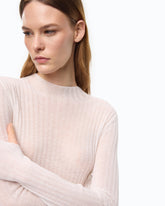 Maglia leggera a coste - | Pinko
