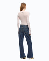 Lightweight ribbed sweater - | Pinko