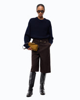 Ribbed wool sweater - | Pinko