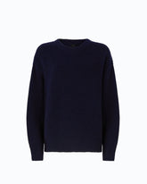 Ribbed wool sweater - | Pinko