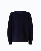 Ribbed wool sweater - | Pinko