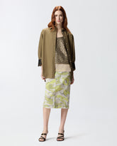 Gonna longuette camouflage - | Pinko