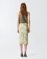 Gonna longuette camouflage - | Pinko