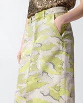 Gonna longuette camouflage - | Pinko