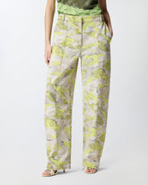 Pantaloni balloon camouflage - | Pinko