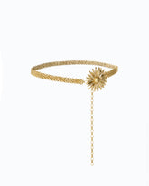 Cintura a catena con fiore 1,5 cm - | Pinko