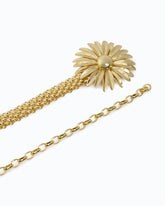 Cintura a catena con fiore 1,5 cm - | Pinko