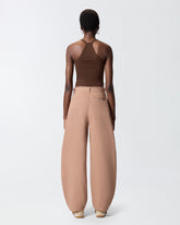 Stretch knit trousers - | Pinko