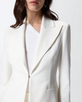 Jacket with rear slit - | Pinko