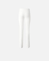 Trousers with adjustable hem slit detail - | Pinko