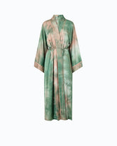 Long gradient satin kimono - | Pinko