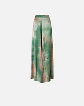 Gradient satin trousers - | Pinko