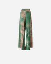 Gradient satin trousers - | Pinko