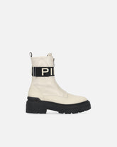 Stivali platform con logo lettering PINKO - Bianco | Pinko