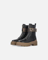 Bottes à plateforme avec logo PINKO - | Pinko