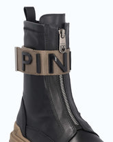 Bottes à plateforme avec logo PINKO - | Pinko
