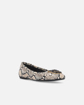 Ballerinas with python print and Love Birds logo - | Pinko