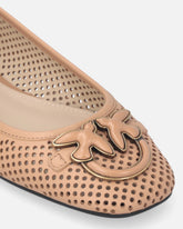 Ballerines ajourées à logo Love Birds - | Pinko