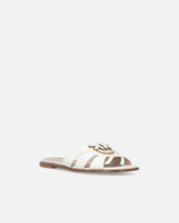 Mules en cuir à logo Love Birds - | Pinko