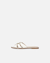 Mules en cuir à logo Love Birds - | Pinko