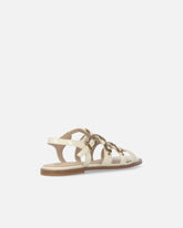 Sandali bassi con cinturini e borchie - | Pinko