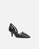 Décolleté con cinturini e borchie gioiello - | Pinko