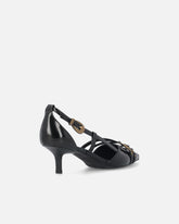 Décolleté con cinturini e borchie gioiello - | Pinko