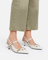 Slingbacks à brides et applications bijou - | Pinko