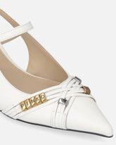 Slingbacks à brides et applications bijou - | Pinko