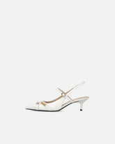 Slingbacks à brides et applications bijou - | Pinko
