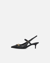 Slingback con cinturini e applicazioni gioiello - | Pinko