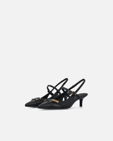 Slingbacks with straps and jewel details - | Pinko