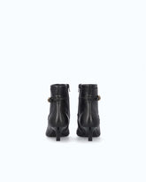 Boots with straps and jewel studs - | Pinko