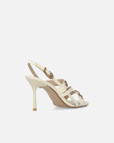 Sandali slingback alti con cinturini e borchie - | Pinko