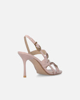 Sandali slingback alti con cinturini e borchie - | Pinko