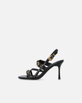 Sandali slingback alti con cinturini e borchie - | Pinko