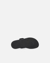 Padded nappa leather sandals with metallic details - | Pinko