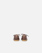 Mocassins en cuir à applications bijou - | Pinko