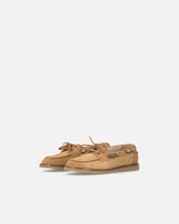 Mocassins en daim avec applications bijou - | Pinko